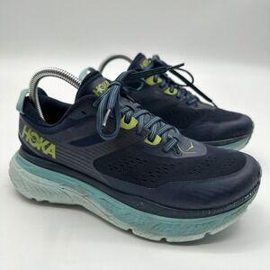 Hoka One One Stinson ATR 6 Womens 8 Trail Running Shoes Blue 1110507 OSBG Beater